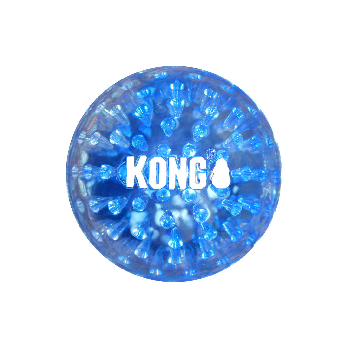 Dog Toy KONG Squeezz Geodz Squeaky Textured Balls 2-Pack Lg