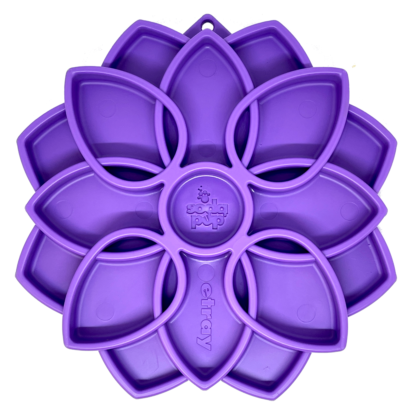 Dog Bowl Mandala eTray Shallow Slow Feeder Enrichment Dish