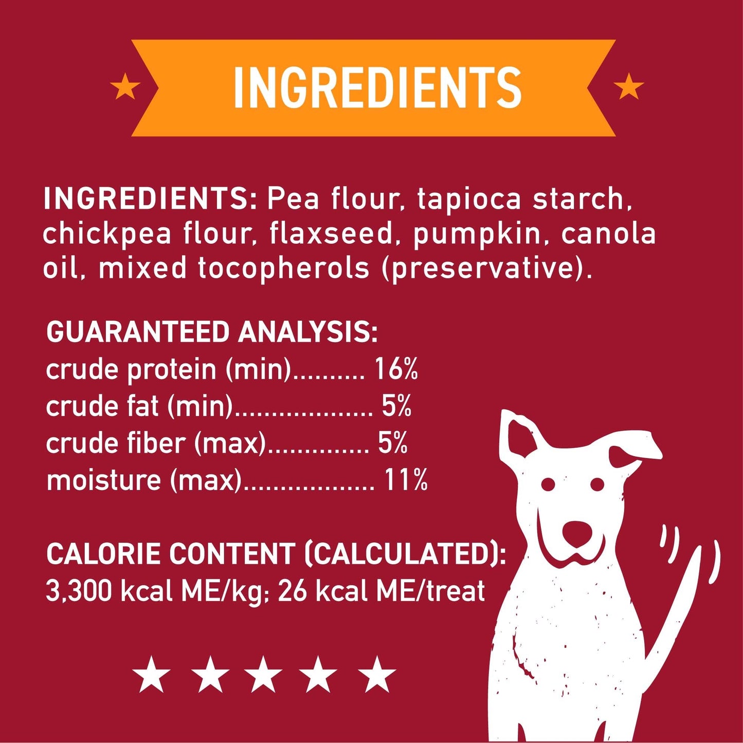 Dog Treats Wagmore Grain-Free Pumpkin Baked Biscuits 14oz