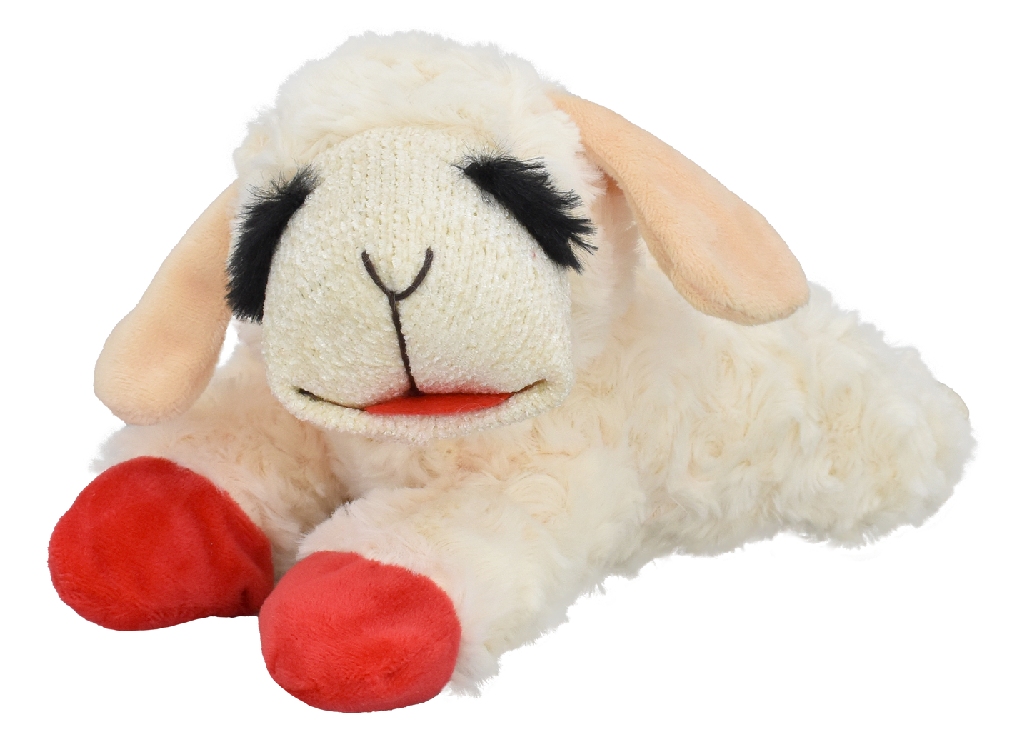 Dog Plush Toy Multipet Lamb Chop Jumbo Squeaky Soft 24-Inch
