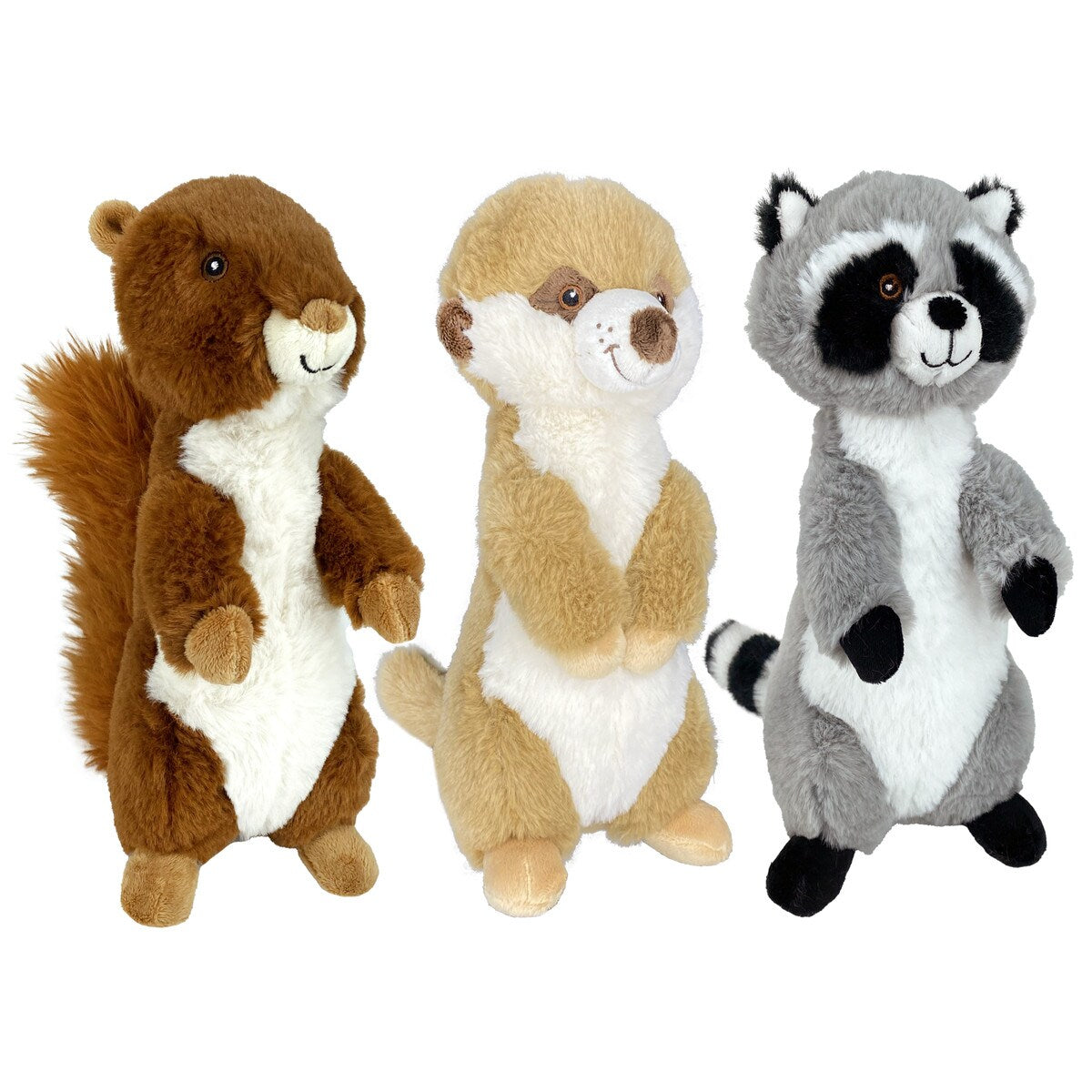 Dog Plush Toy Multipet Eco Prairie Dog Recycled Squeaker 9.5