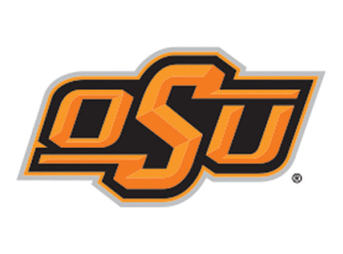 Dog Plush Toy NCAA Oklahoma State Mascot Knottie Squeak Animal - Detail Angle 3 | Majestic Pet Kingdom