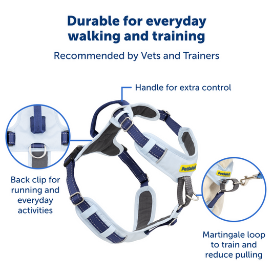 Petsafe Dog Easy Walk Comfort Harness, Blue