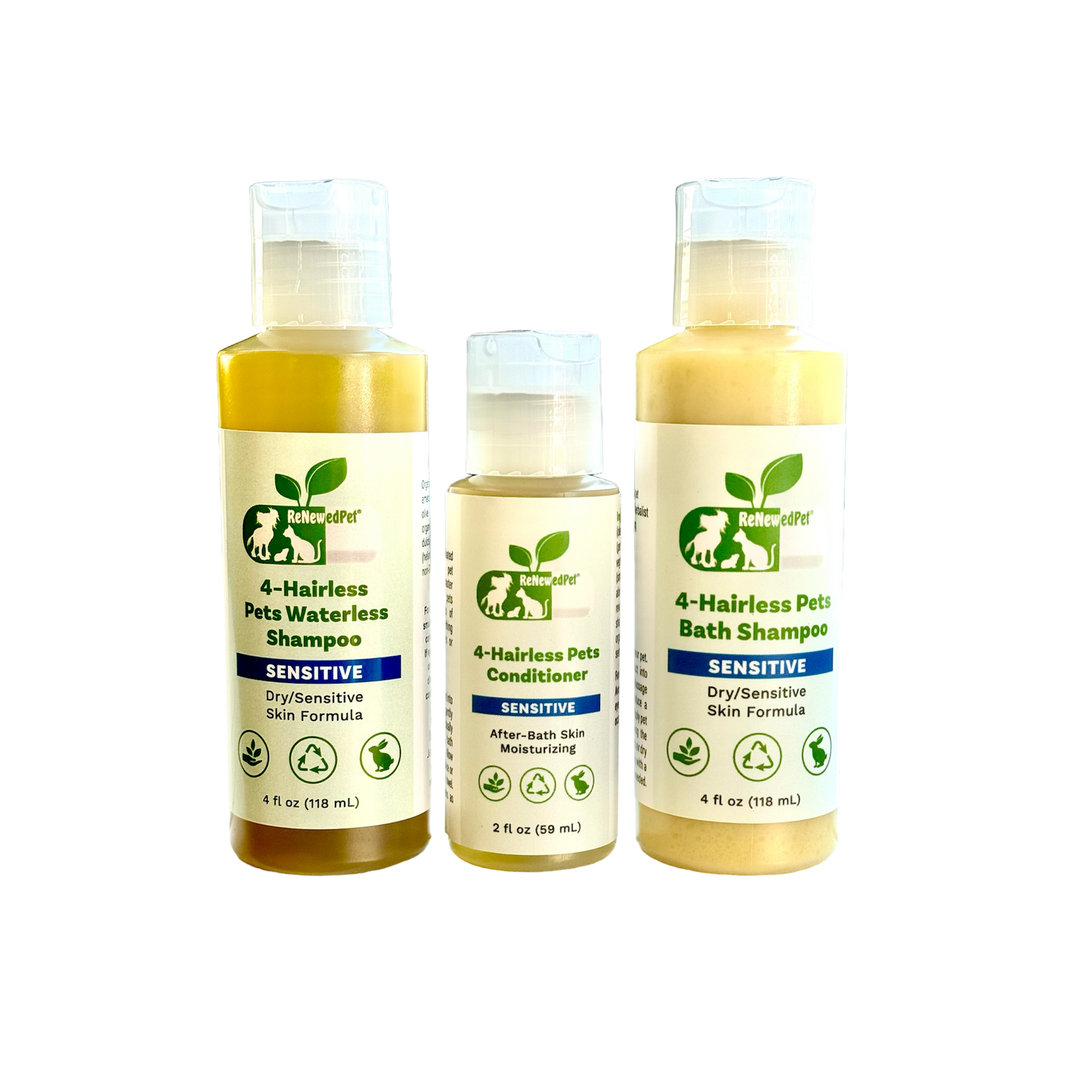 Dog Shampoo Sensitive Skin Waterless Foam for Hairless