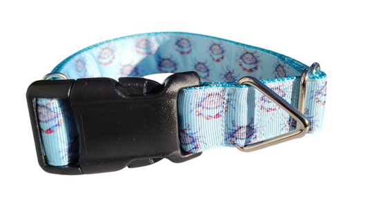 Blue Crab Nylon Dog Collar | Purrfect Pet Kingdom