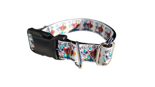Mother Cluckers Chicken Nylon Dog Collar | Purrfect Pet Kingdom