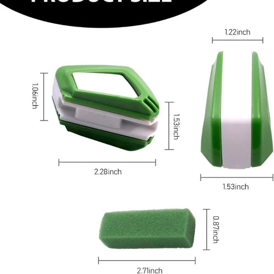 Car Wiper Repair Tool Portable ABS Vehicle Windshield Wiper Regroover with Sponge Universal Automotive DIY Cleaning Cutter