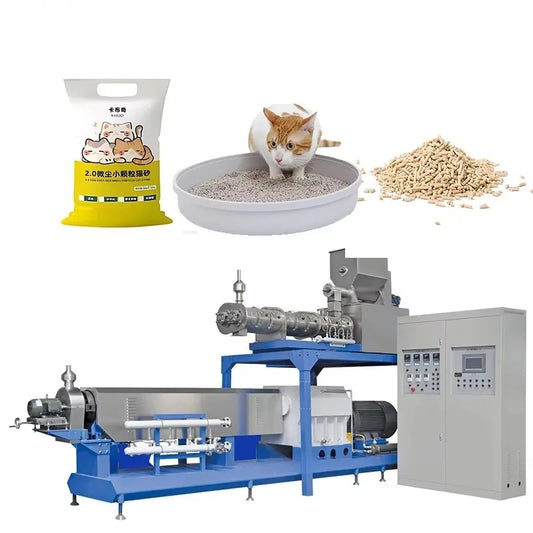 Dog Food Making Machine Automatic Pet Feed Production System - Detail Angle 2 | Majestic Pet Kingdom