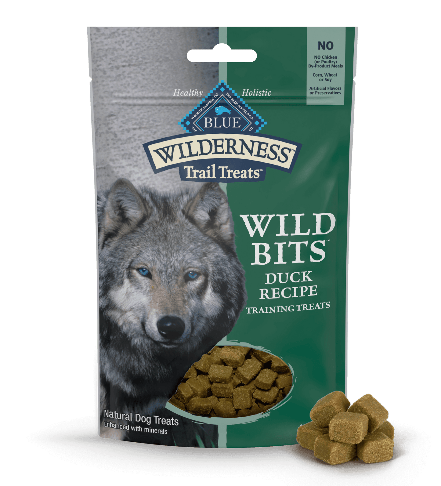 Dog Treats Blue Buffalo Wilderness Trail Treats Duck Bits 4o