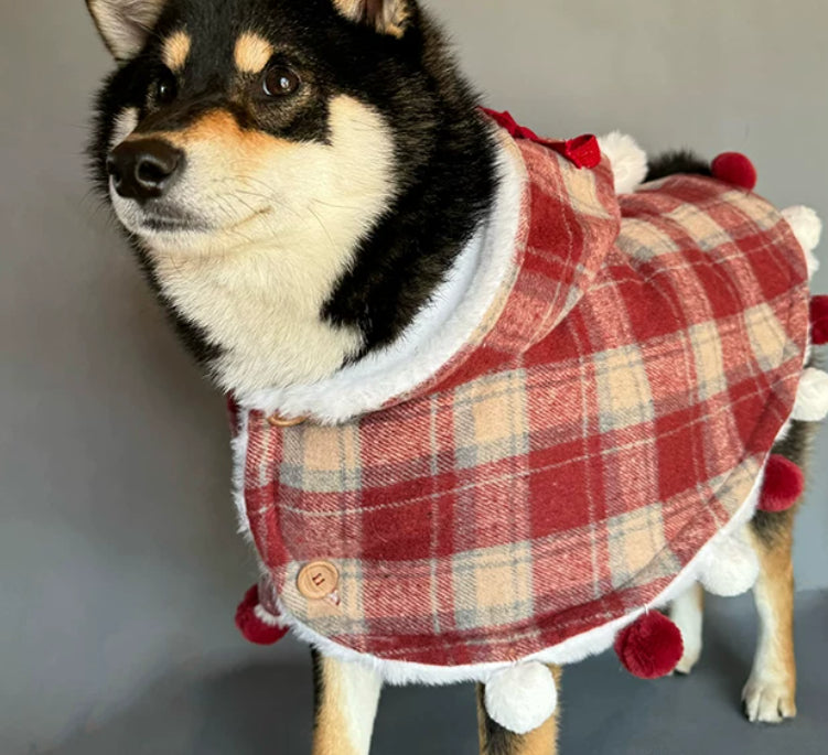Dog Coat Large Breed Winter Fleece-Lined Padded Cotton Jacket - Detail Angle 7 | Majestic Pet Kingdom