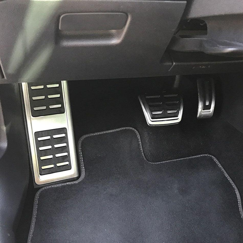 Auto Car Pedals Foot Fuel Brake Clutch Cover Nonslip Car Pedal Pads Auto Sports Gas Fuel Petrol Clutch Brake Pad Cover Foot Pedals Rest Plate Kit Pedal Covers Accessories Replacement Pedal Aluminum Alloy Pedals Set - Detail Angle 7 | Majestic Pet Kingdom