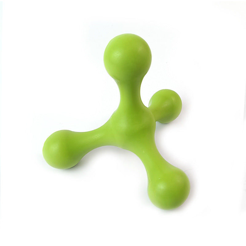 Silicone Toy For Small And Medium Dogs Biter Grinding Teeth Relieves Boredom Three Legs | Purrfect Pet Kingdom