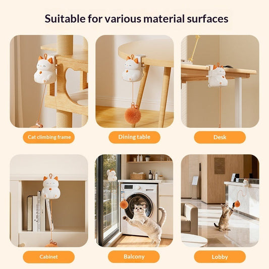 Elevating Smart Pet Cat Self-Entertainment Toy Ball | Purrfect Pet Kingdom