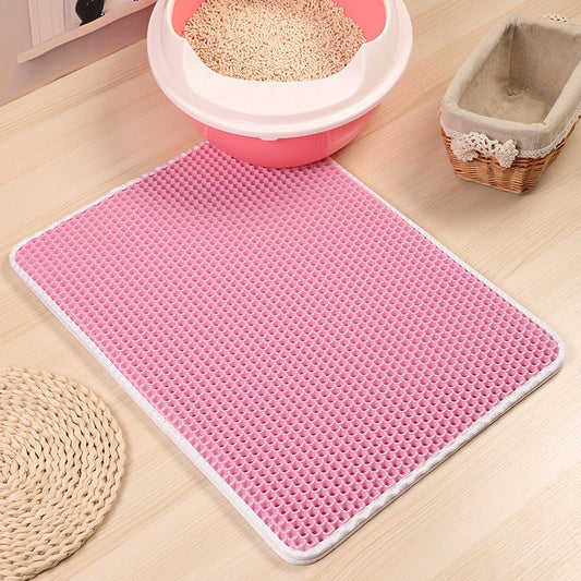 Double-Layer EVA Cat Litter Pad - Waterproof Pet Mat | Purrfect Pet Kingdom