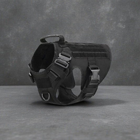 Tactical Dog Harness - Heavy Duty & Quick Release | Purrfect Pet Kingdom