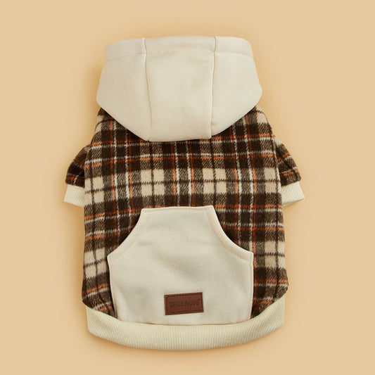 Dog Clothes, Autumn And Winter Thick Style British Chic - Majestic Pet Kingdom