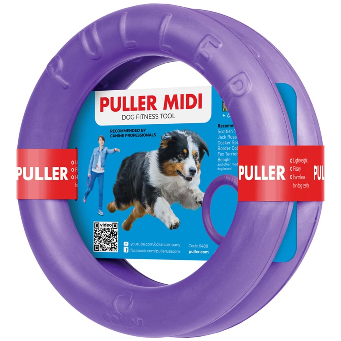 Dog Fetch Ring To y Set Of 2 Floating Rings For Medium Dog s
