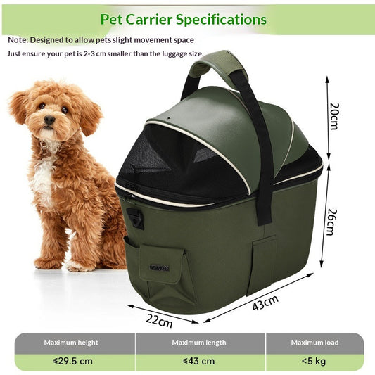 Rear-mounted Pet Basket For Bicycles | Purrfect Pet Kingdom