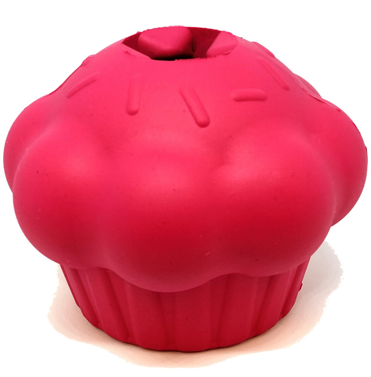 Dog Chew Toy Cupcake eDispenser Durable Rubber Treat Holder - Detail Angle 6 | Majestic Pet Kingdom
