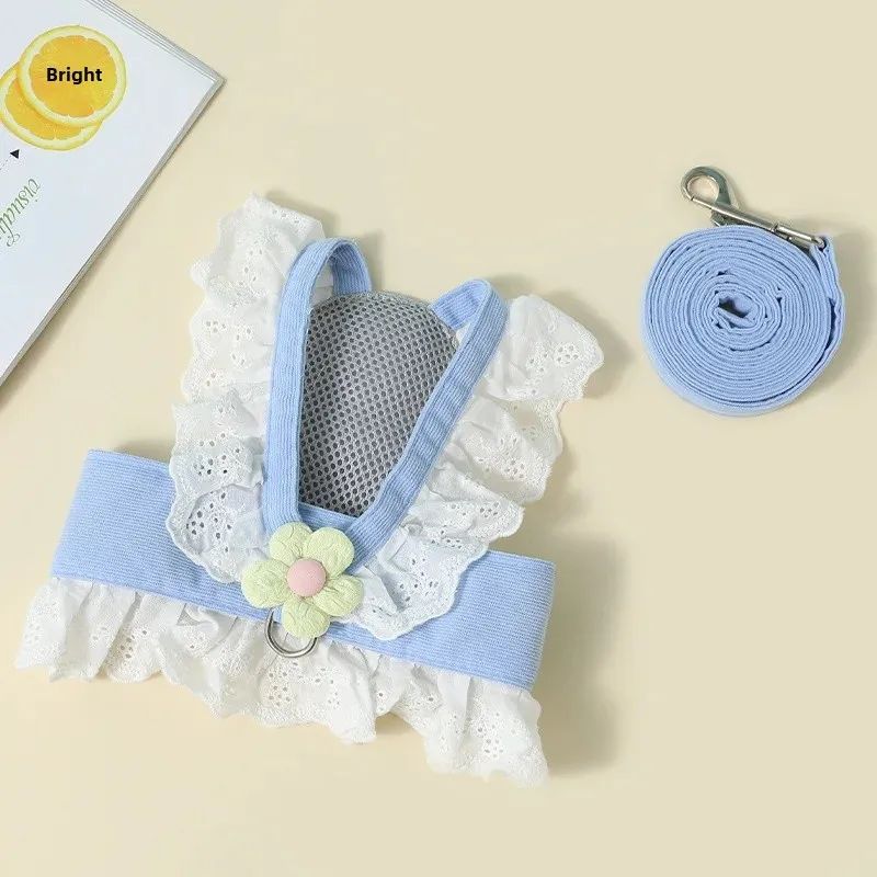 Dog Harness Leash Set Puppy Walking Strap Soft Back Vest