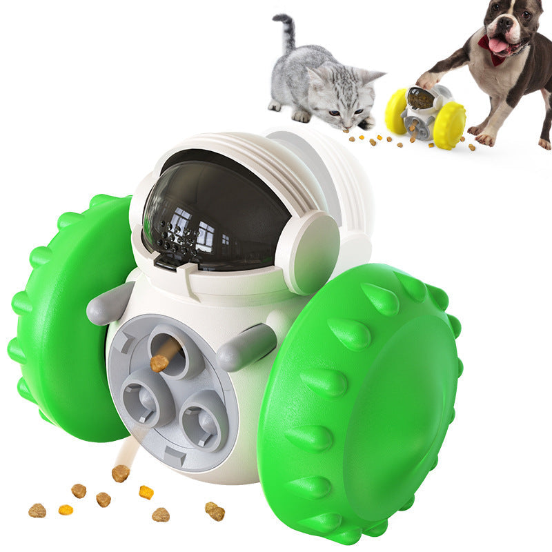 Green Food Leakage Robot | Purrfect Pet Kingdom
