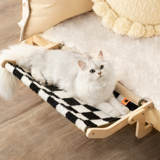 Cat Hammock Hanging Window Perch Bed with Climbing Activity