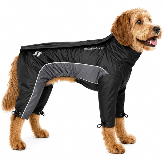 Dog Helios ® Blizzard Full-Bodied Adjustable and 3M Reflective Dog Jacket - Detail Angle 2 | Majestic Pet Kingdom