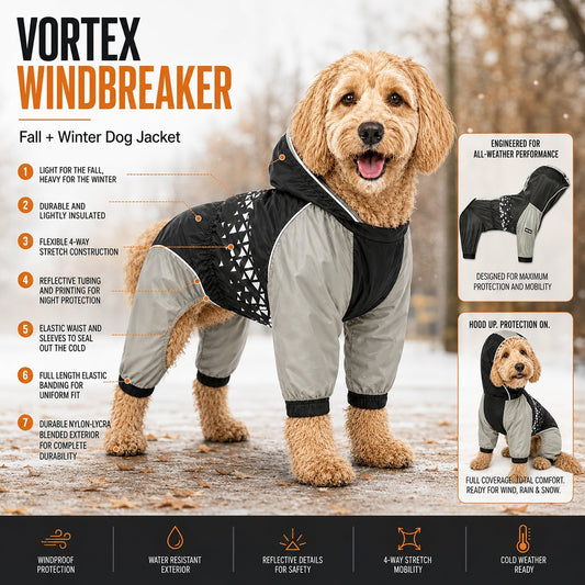 dog-windbreaker-jacket-full-body-waterproof-storm-suit-coat-luxury-view-2 | Majestic Pet Kingdom