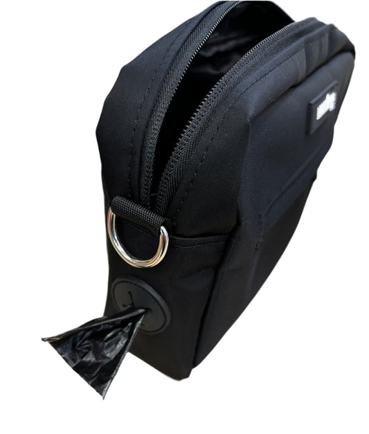 Dog Walking Bag Set with Strap and Clip-On Treat Pouch Bag