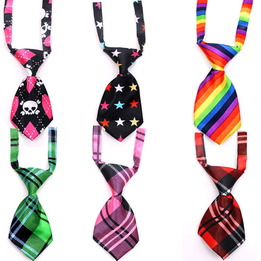 Dog Necktie Formal Gentleman Classic Adjustable Pet Grooming Tie