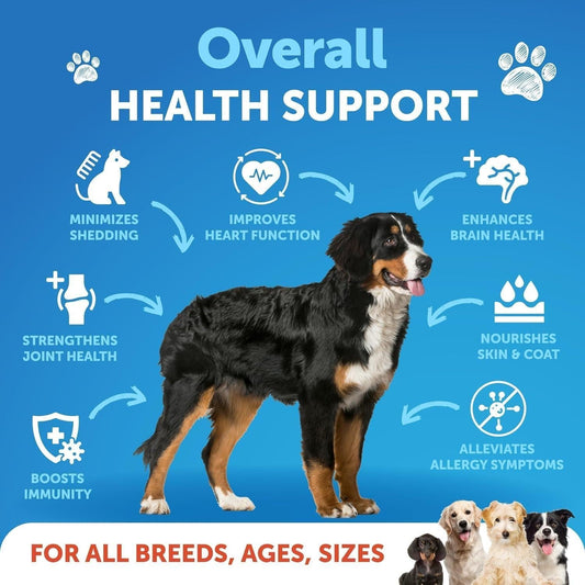 Omega-3 Fish Oil for Dogs 8 fl oz Skin & Coat Support
