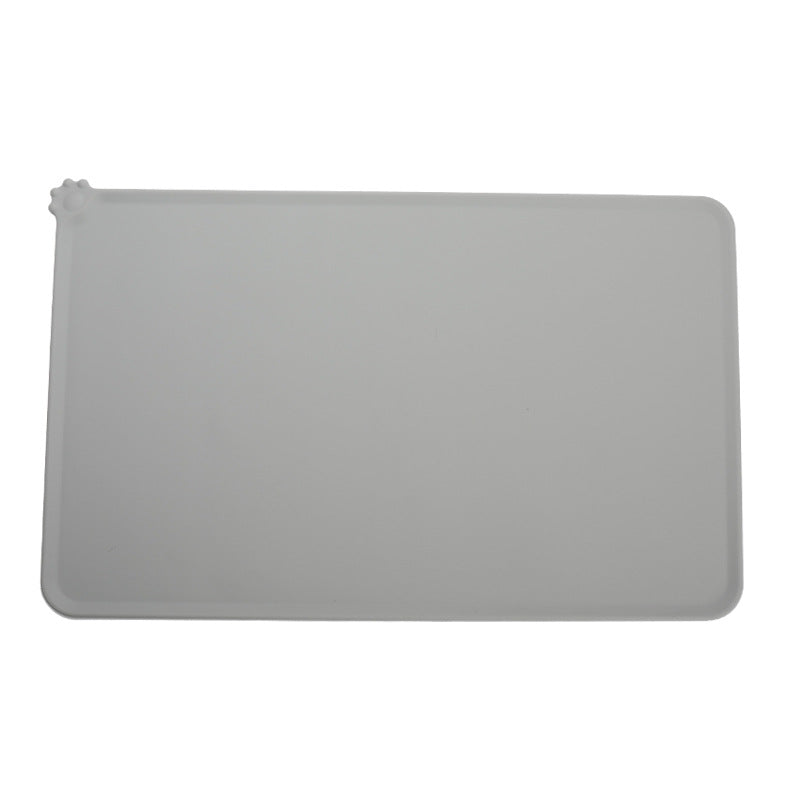Dog Bowl Placemat Waterproof Non-Slip Silicone Feeding Floor Mat - Detail Angle 6 | Majestic Pet Kingdom