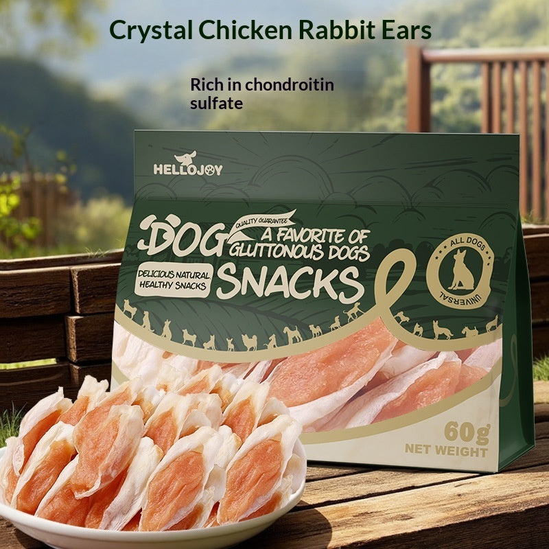 Pet Dog Treats Duck Okra Nutritious Chews