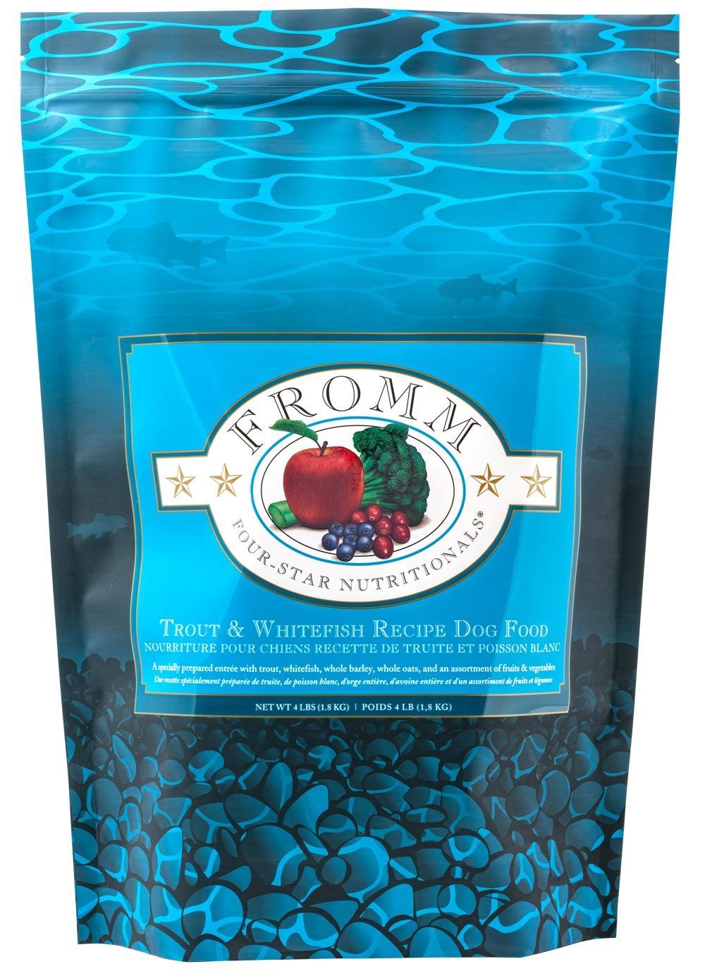 Dog Food Fromm 4-Star Trout and Whitefish Adult Dry Kibble