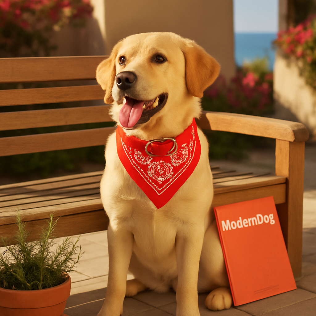 Adjustable Leather Pet Collar Triangle Bandana for Dogs