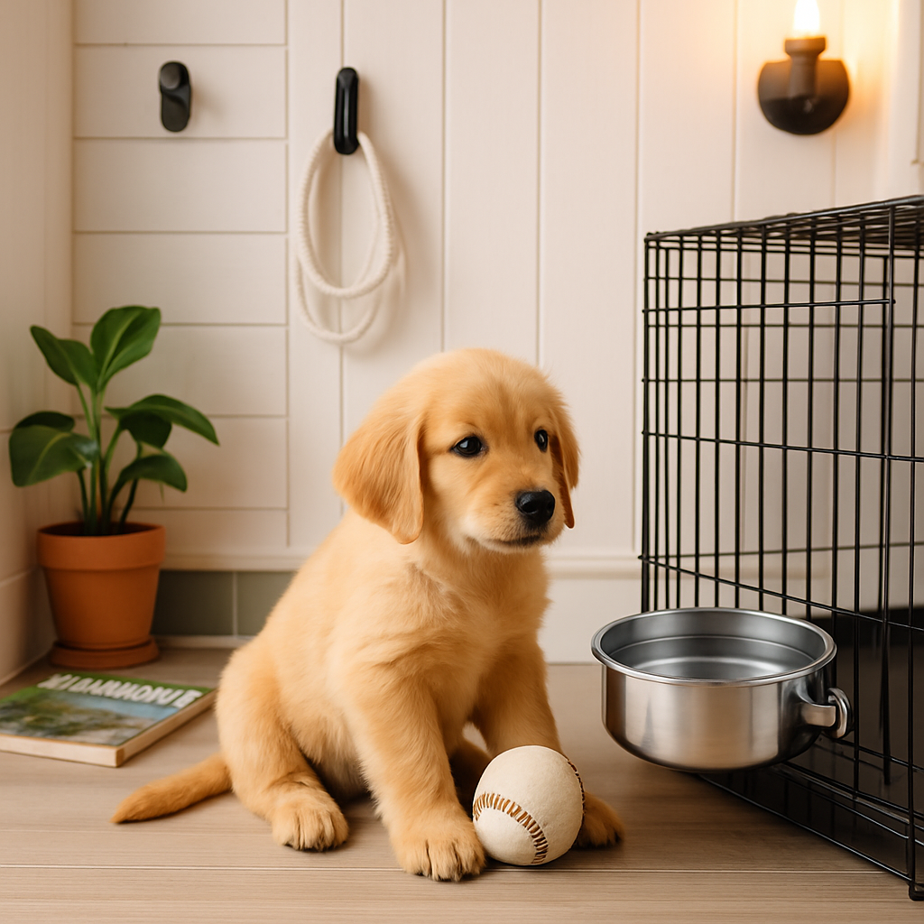 Dog Bowl with Clamp Holder for Cages and Enclosures