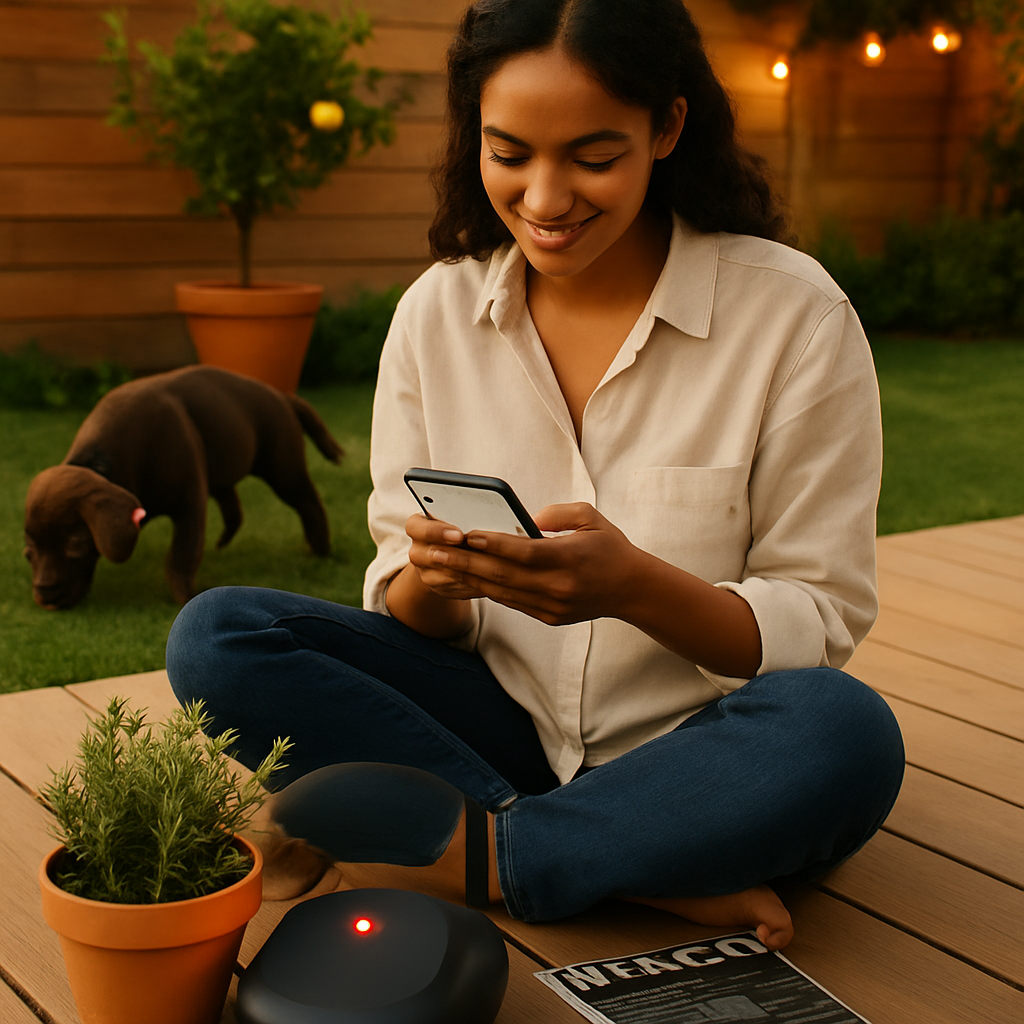 Wireless GPS Dog Fence System with Collar Receiver