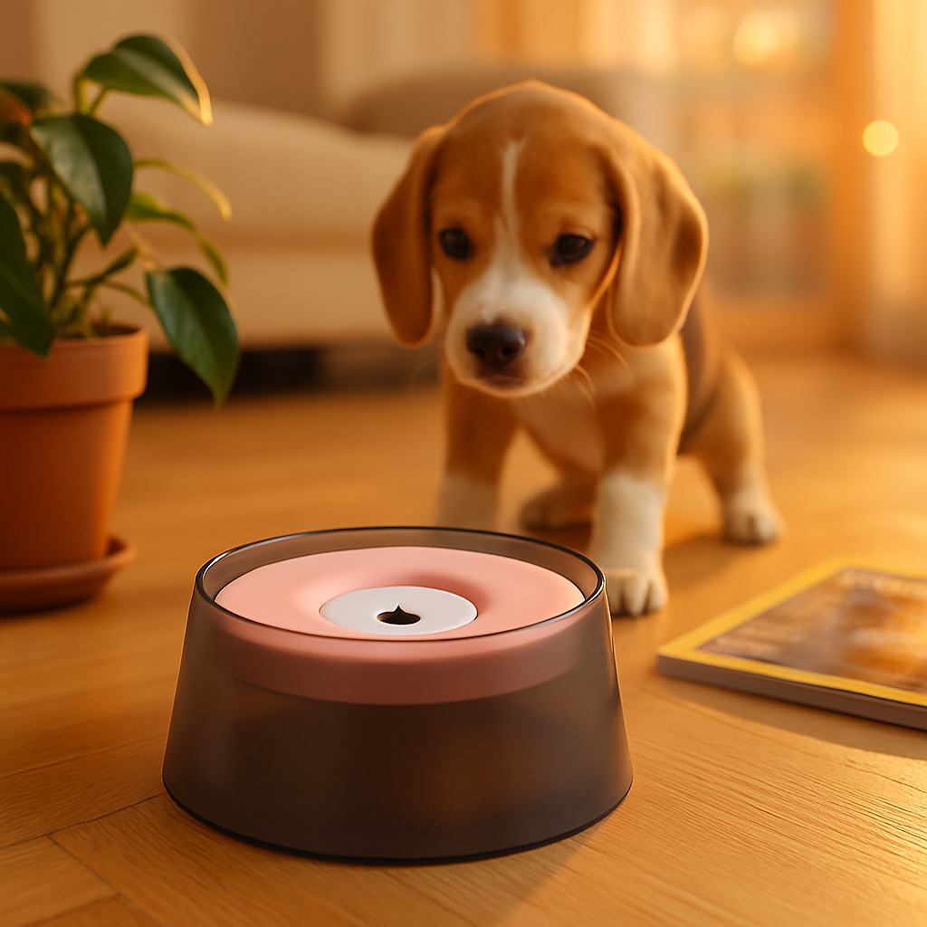 Spill-Proof Slow Water Dog Cat Bowl for Pets