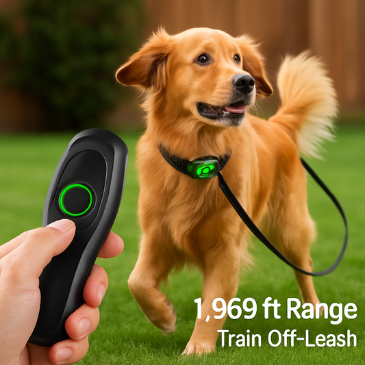 Waterproof Dog Training Collar with Receiver and Beep - Majestic Pet Kingdom