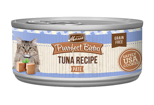 Merrick Purrfect Bistro Grain Free Adult Tuna Pate Cat Food - Majestic Pet Kingdom
