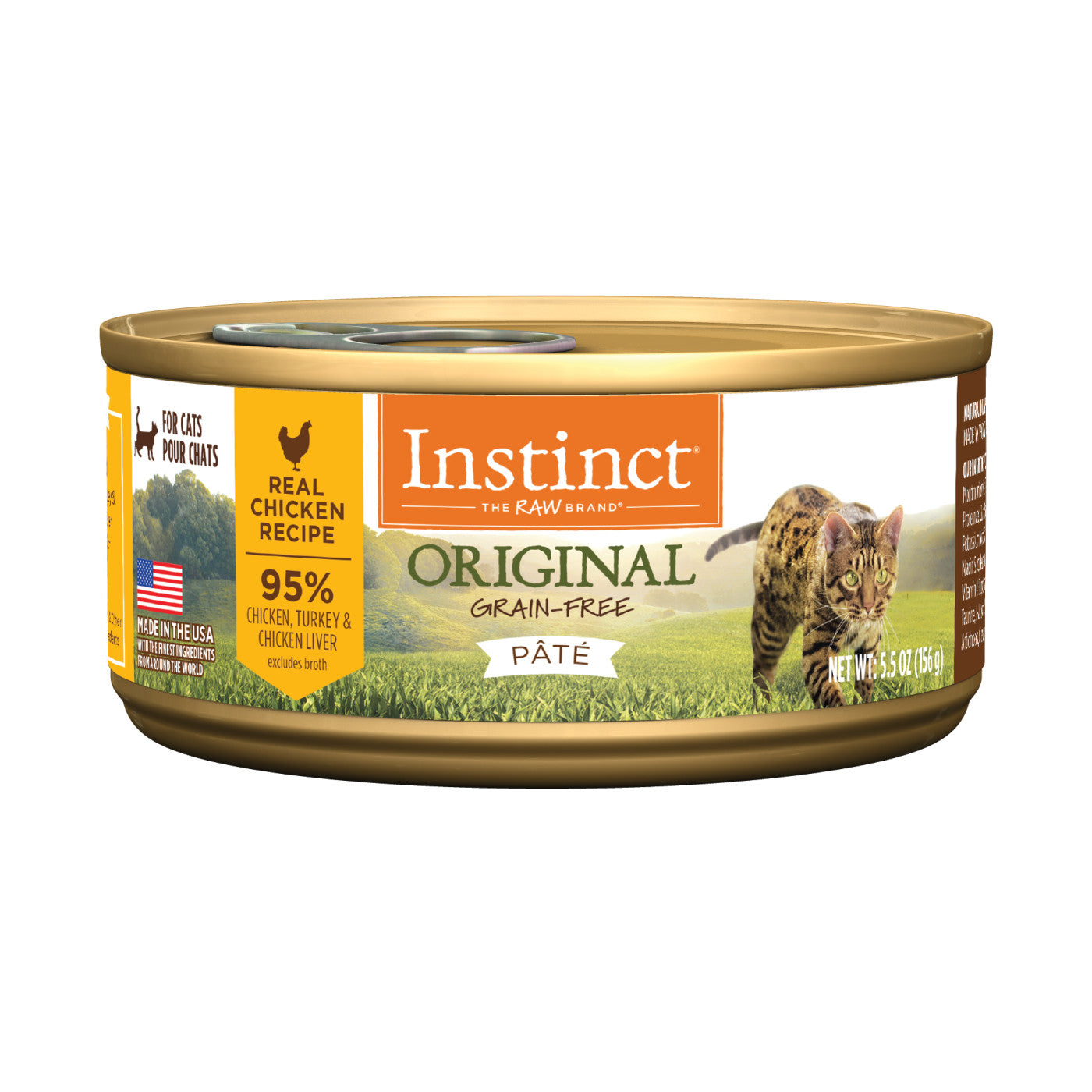 Instinct Original Adult Chicken Wet Cat Food (5.5oz) - Majestic Pet Kingdom