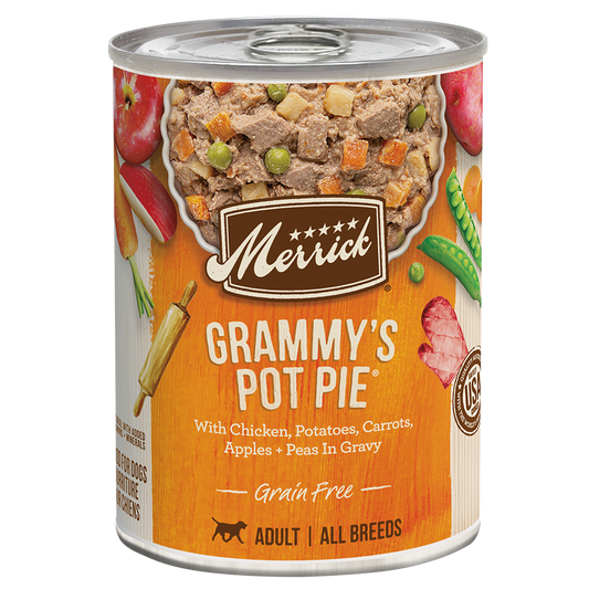 Merrick Grain Free Grammy Pot Pie Wet Dog Food (12.7oz) - Majestic Pet Kingdom