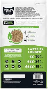 World's Best Comfort Care Unscented Cat Litter