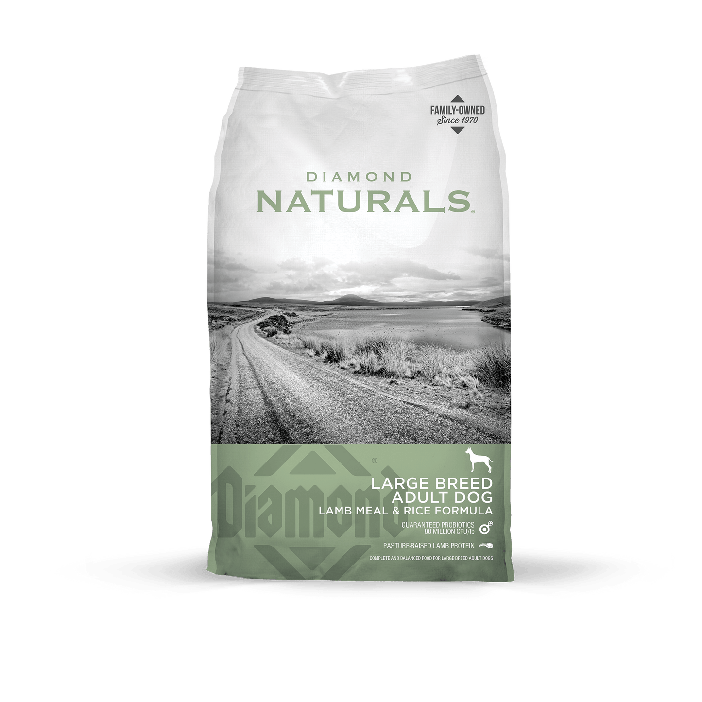 Dog Food Diamond Naturals Large Breed Lamb & Rice Dry 40lb B
