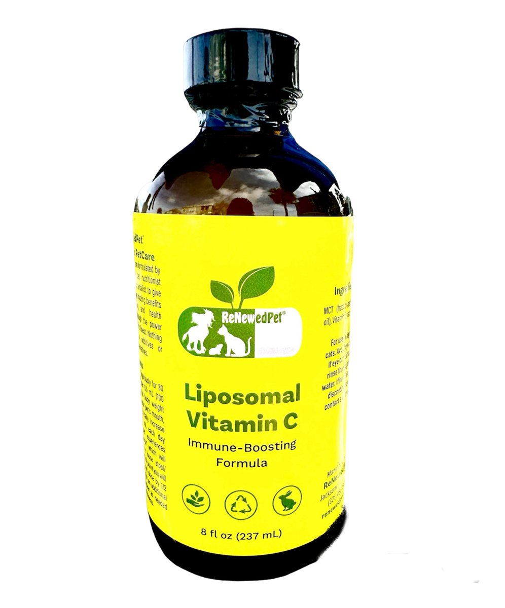 Pet Vitamin C Drops Immune Health Support Liquid Supplement