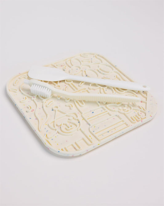 Dog Lick Mat Birthday Pawty Enrichment Slow Feeder Plate