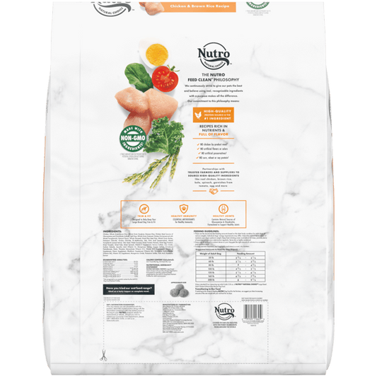 Nutro Natural Choice Large Breed Adult Chicken Dry Dog Food (30lb)