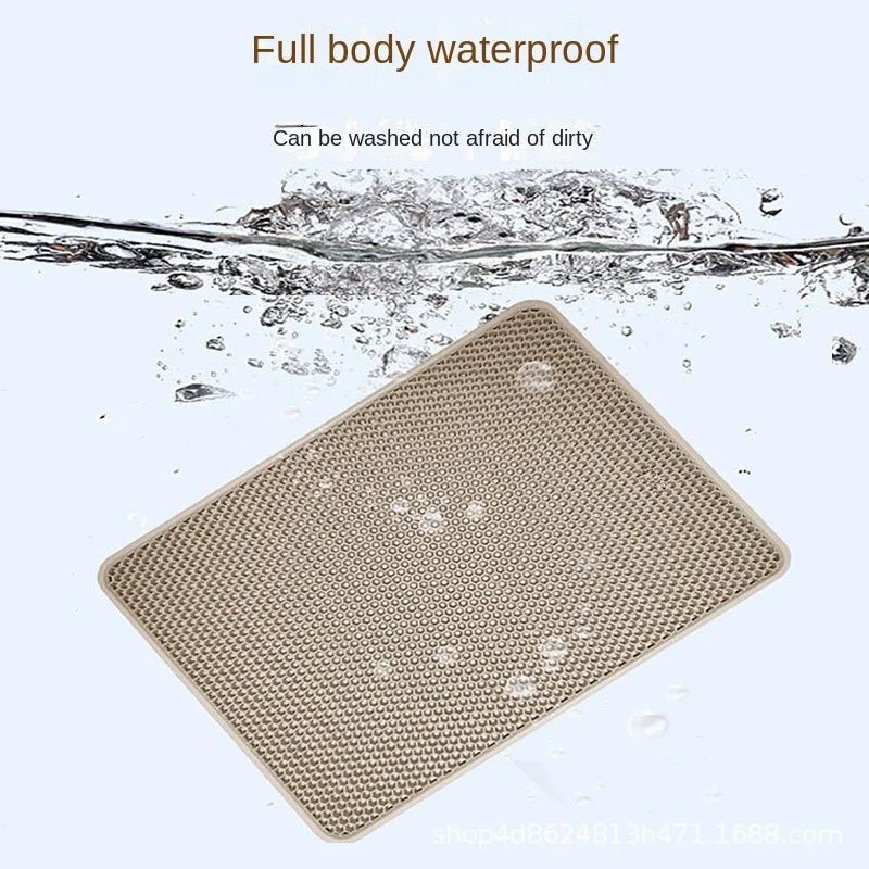 Cat Litter Mat Double Layer Waterproof EVA Honeycomb Pad - Detail Angle 7 | Majestic Pet Kingdom