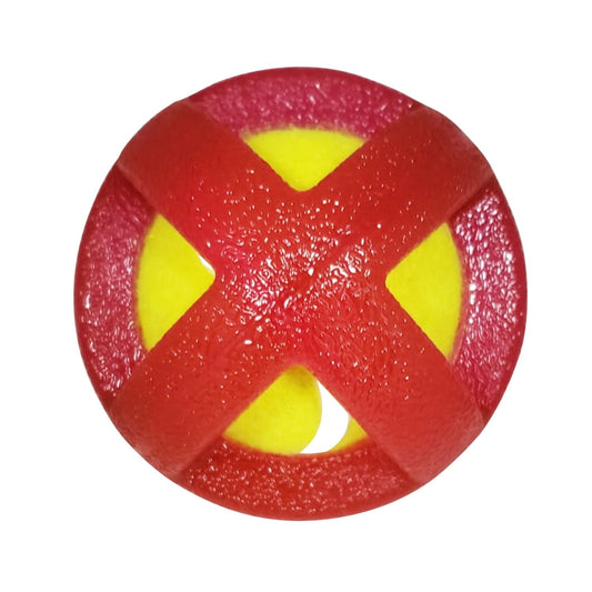 TPR-Coated Agility Tennis Ball Dog Toy – Pet-Safe Play
