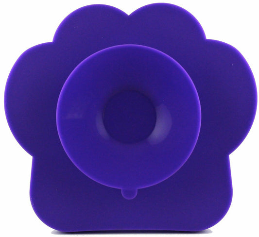 Bath Buddy Dog Bath Toy Peanut Butter Spread Helper Purple - Detail Angle 2 | Majestic Pet Kingdom